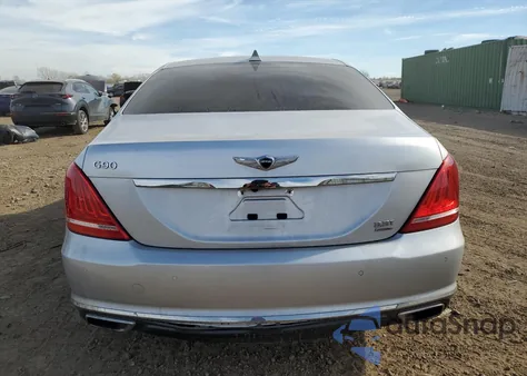 2017 Genesis G90 Premium из США, поврежденный, VIN KMHG34JA2HU034946